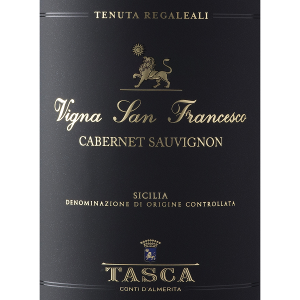 Tasca D'Almerita Cabernet Sauvignon Sicilia Vigna San Francesco